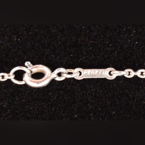 Tiffany Silver 925 Necklace - Elsa Peretti Extra Large Open Heart Pendant - Picture 7 of 10